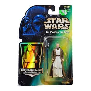 Ben (Obi-Wan) Kenobi w/ Lightsaber and Removable Cloak Star Wars Action Figure
